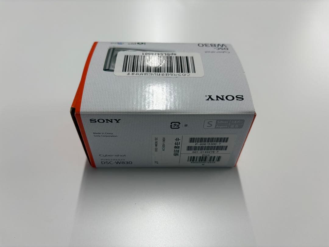 SONY Cyber-shot DSC-W830（シルバー）箱付き 良品