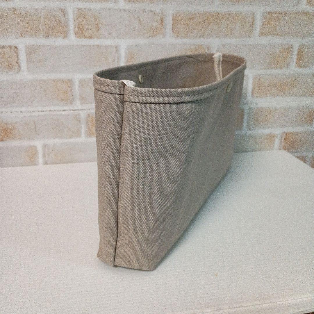 しのぶ様オーダー品 倉敷帆布8号使用　トートバッグ（L）仕切りポーチ付き