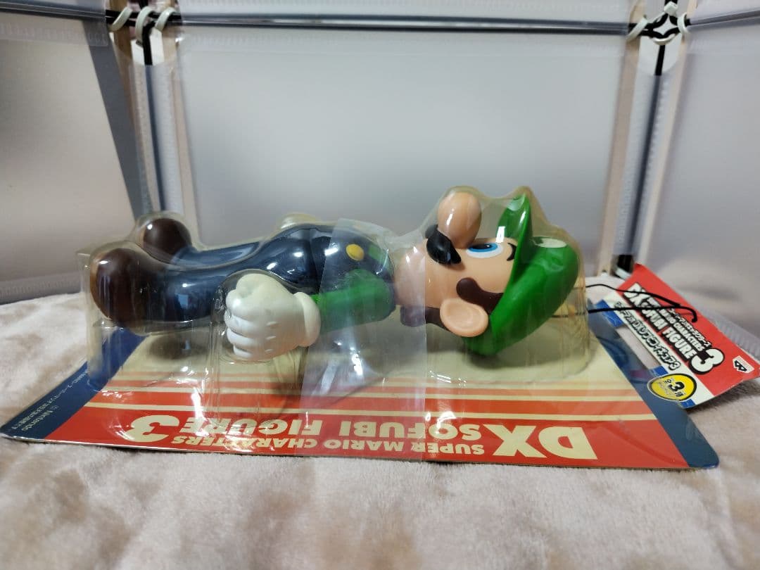新品未開封 スーパーマリオ DXソフビフィギュア マリオ ルイージ