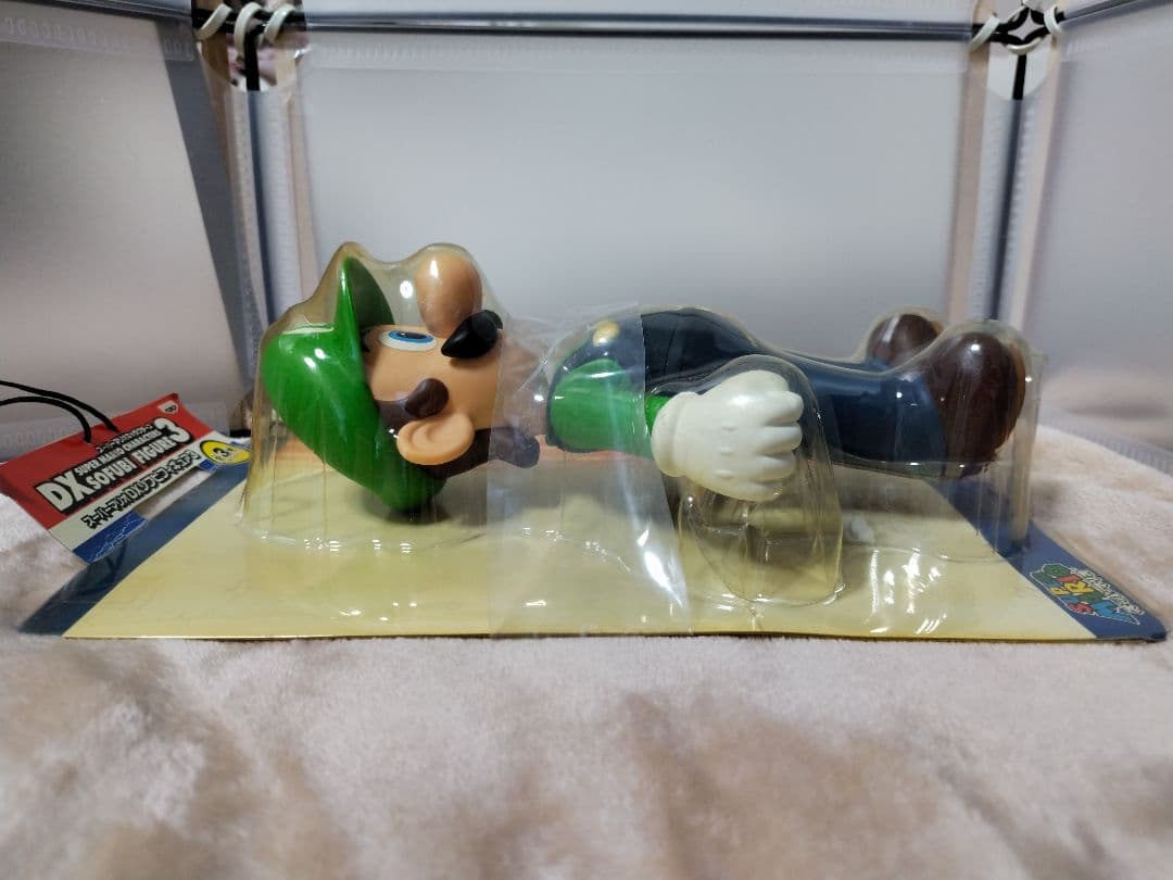 新品未開封 スーパーマリオ DXソフビフィギュア マリオ ルイージ