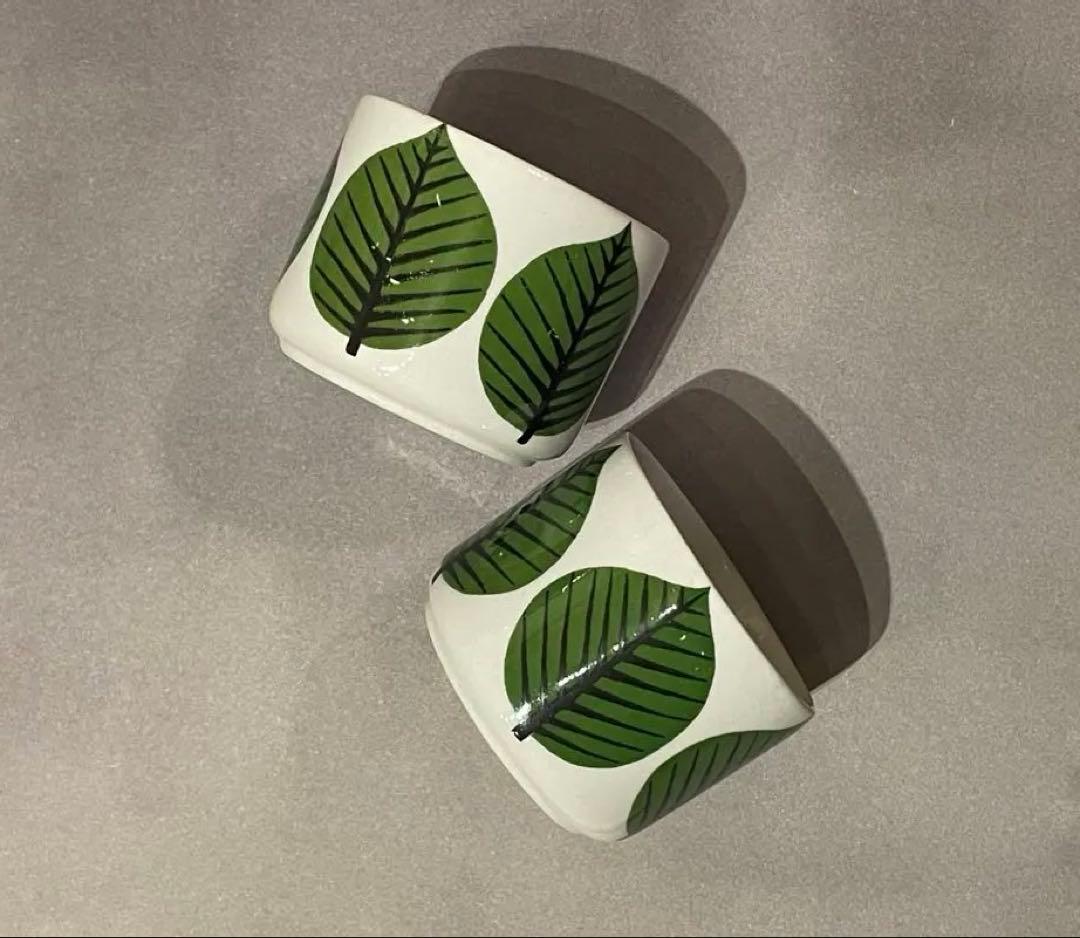 【グスタフスベリ】BERSA（ベルサ）エッグカップ 2個セット　ヴィンテージ