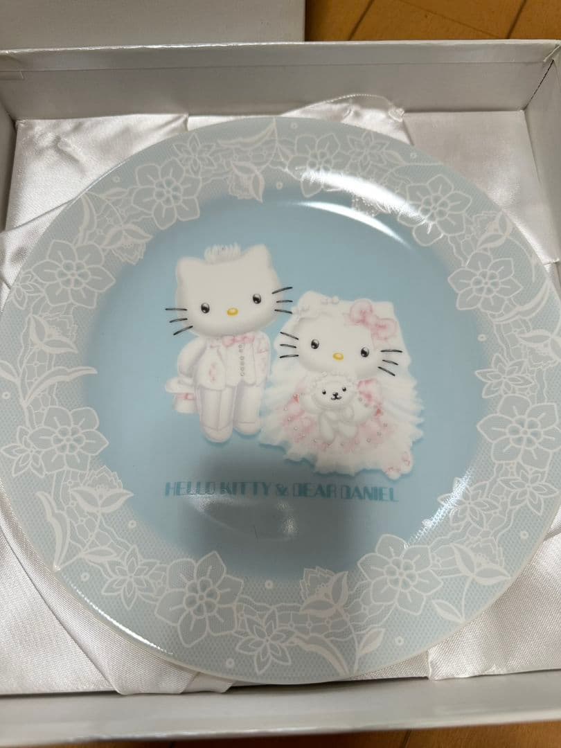 ♡超激レア♡ウエディング ハローキティ ダニエル プレートセット 1999年