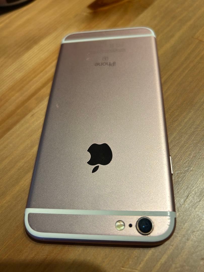 Apple iPhone 6s 64GBローズゴールド 本体