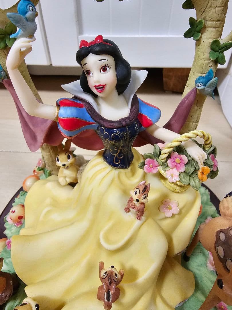 白雪姫　ディズニー　置物　オブジェ　フィギュア　Disney 　小人　プリンセス