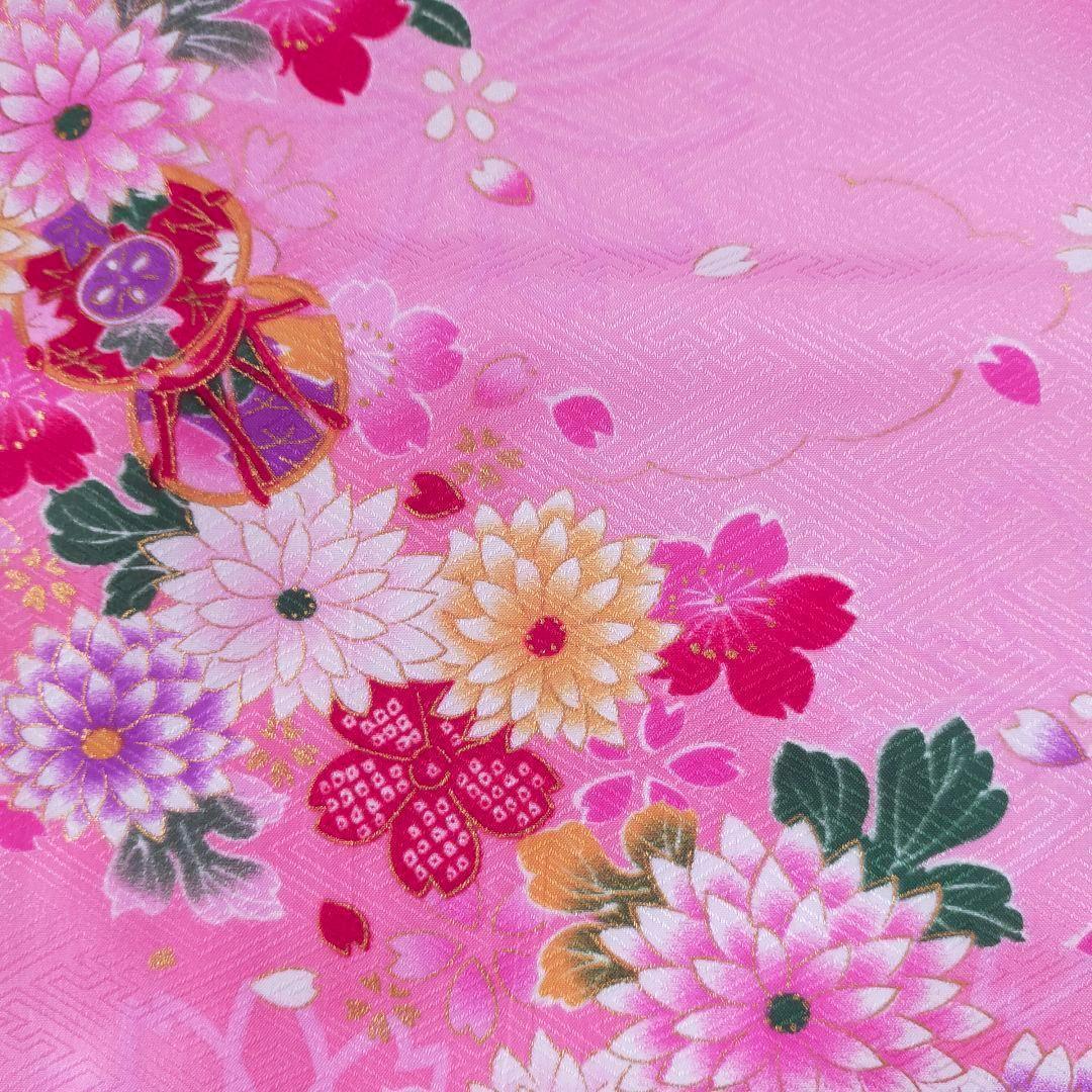 七五三　3歳　被布　女の子　7点セット　0302