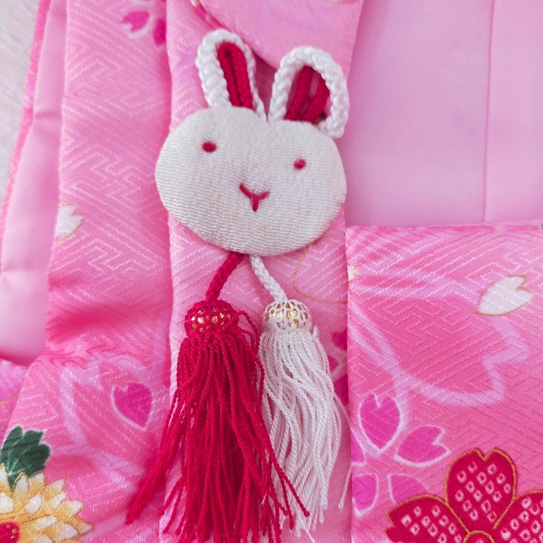 七五三　3歳　被布　女の子　7点セット　0302