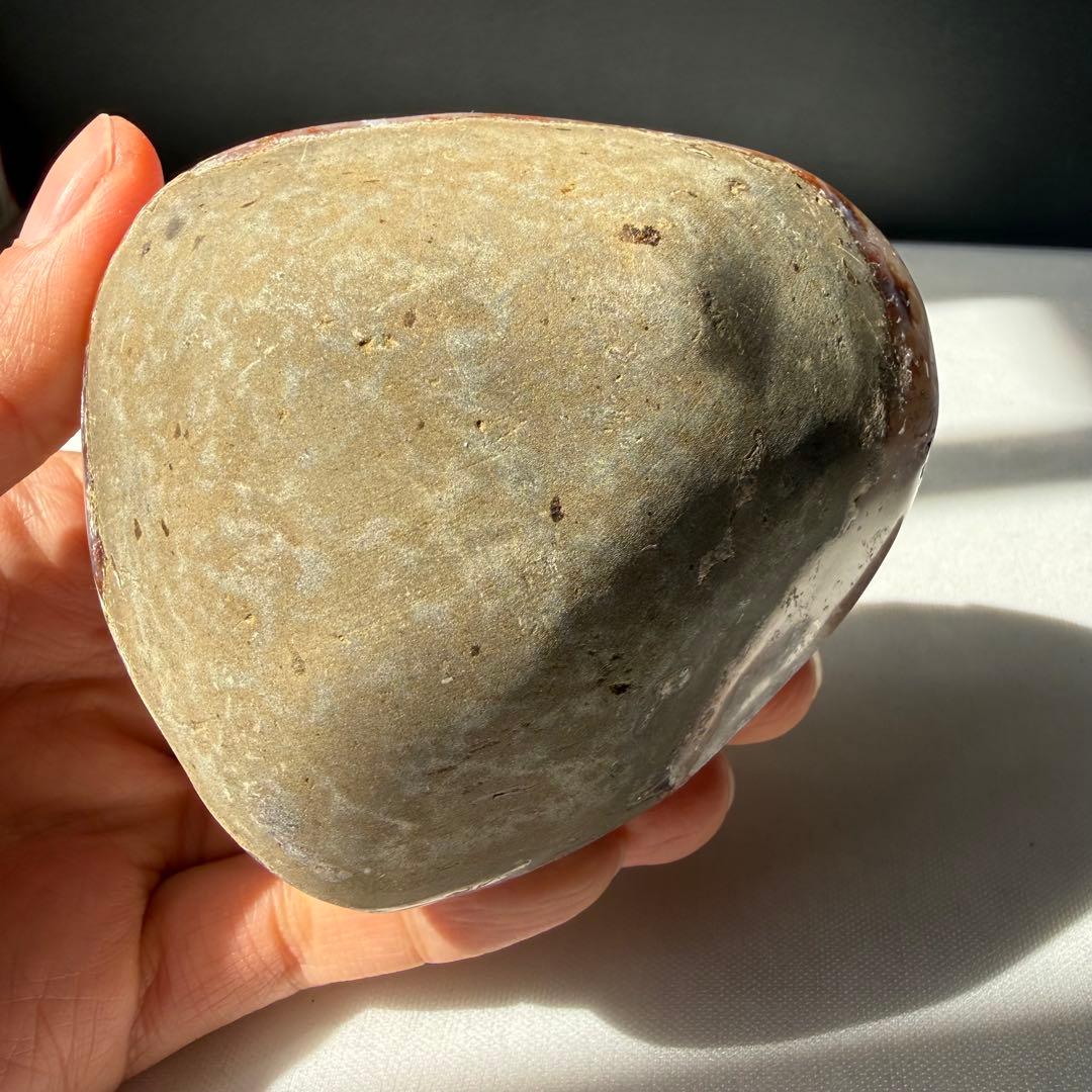 天然石アメジストの原石　置物　鉱物NO.030713