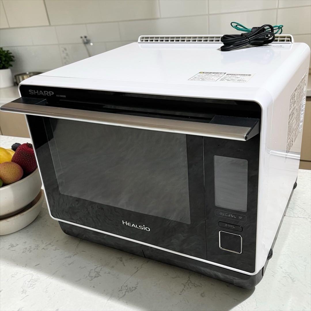 【美品】 シャープ ヘルシオ AX-XW600-W オーブンレンジ　2019年製