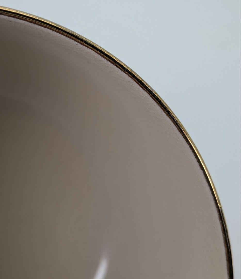 九谷焼 青粒鉄仙茶盌 合箱 抹茶碗 抹茶茶碗 茶道具 茶器 食器 在銘 釉薬