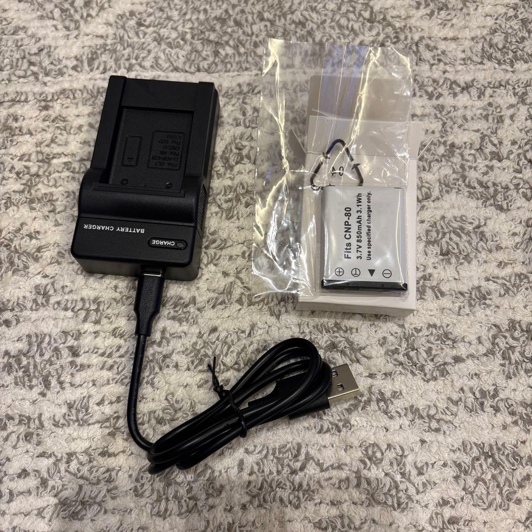 【動作確認済】CASIO EXILIM 12.5倍ズームコンパクトデジタルカメラ