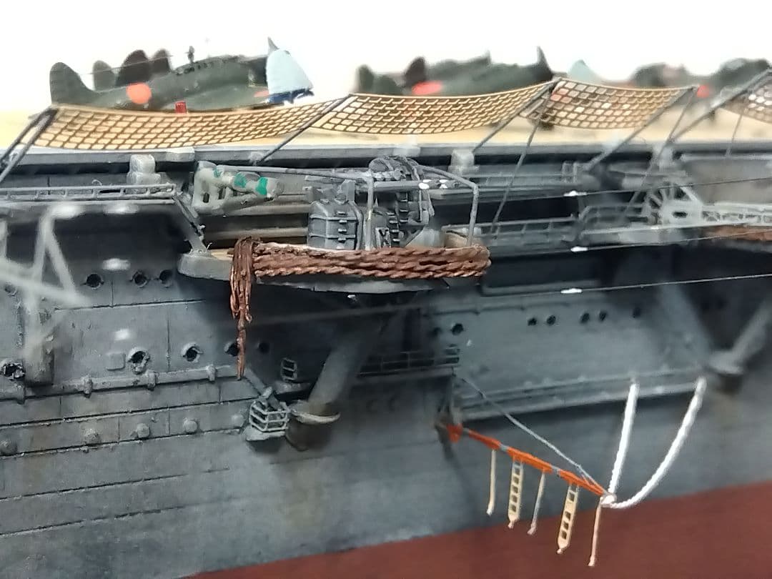 J*J様 1/700 精密模型帝国海軍正規空母「隼鷹」完成品