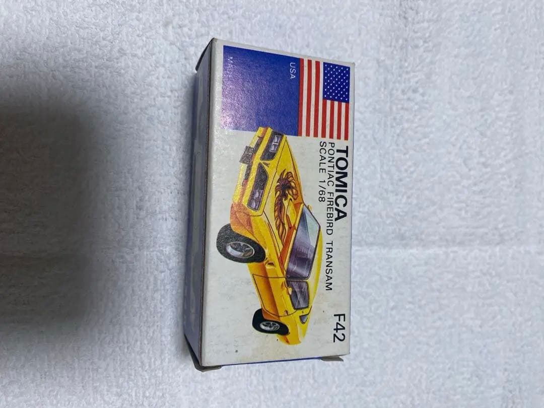 トミカ外国車シリーズ　ボンディアックファイアーバードトランザムscale1/97