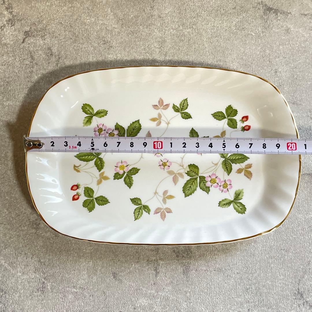 美品　  ワイルドストロベリー プレート