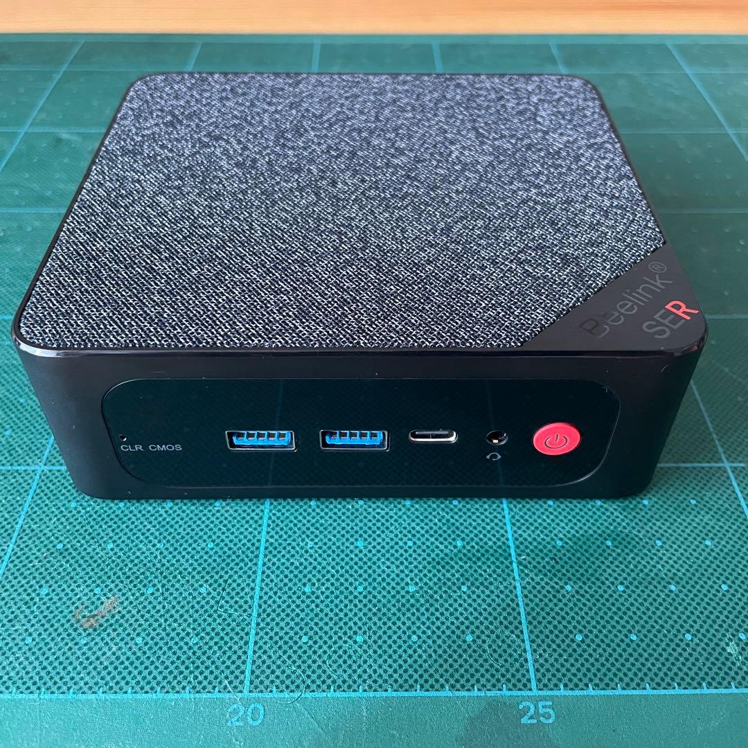 Windowsデスクトップ Mini PC Beelink Ser6 6600H/32GB/1.5TB