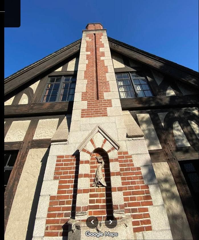 昭和レトロ洋館「大丸ヴィラ」　着色模型