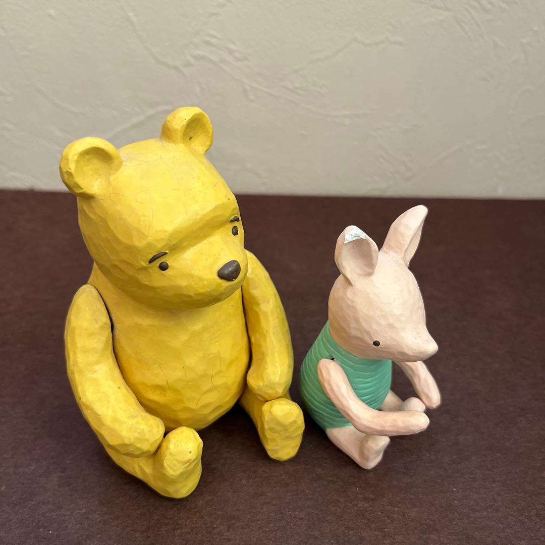 【希少】Disney くまのプーさん　ピグレット　オブジェ