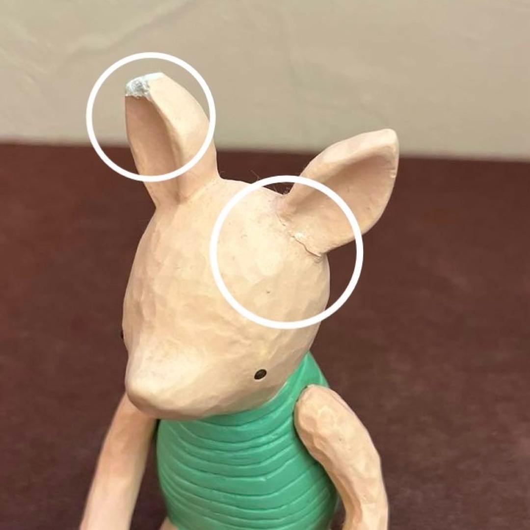 【希少】Disney くまのプーさん　ピグレット　オブジェ