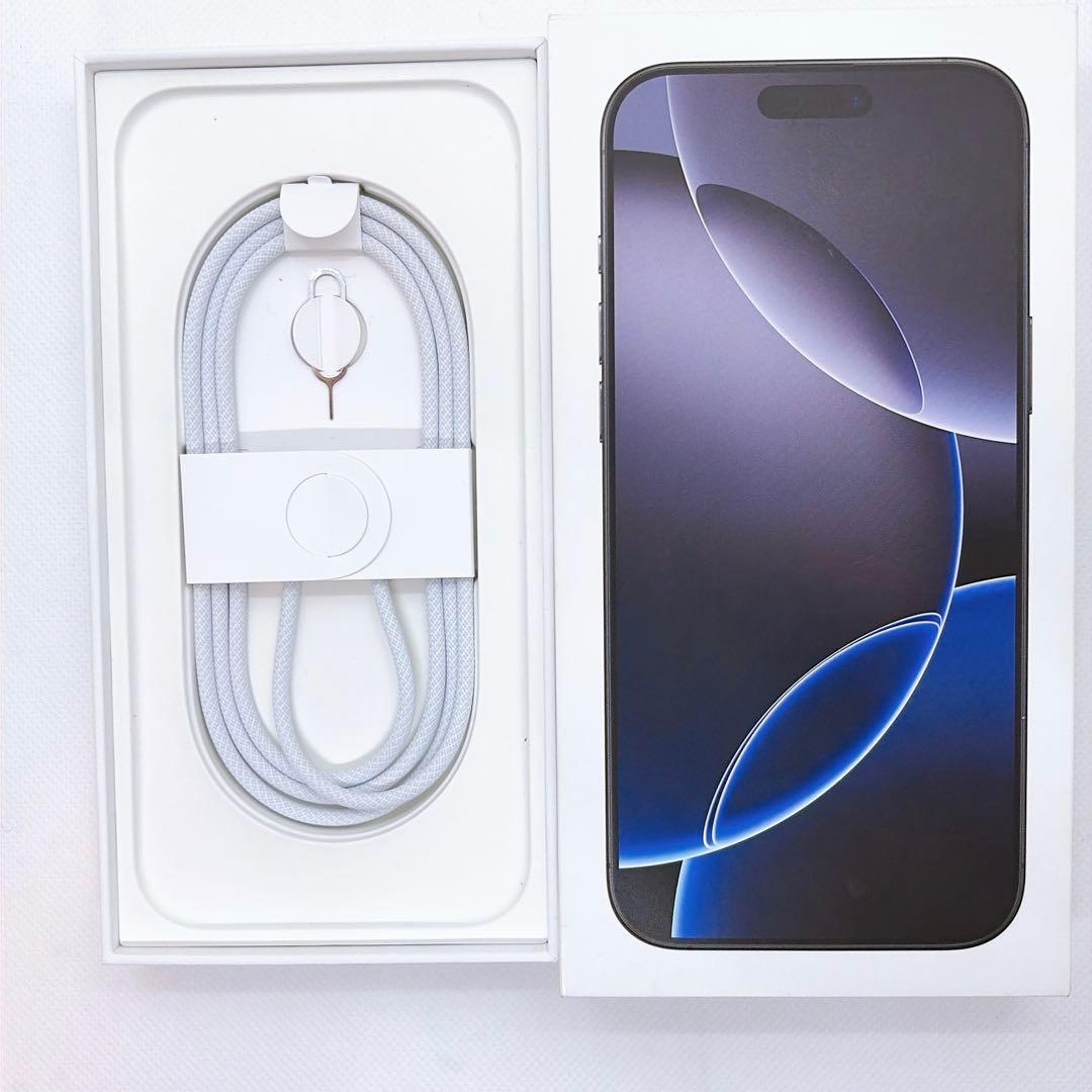 ケース付き❗️iPhone16ProMax 256GB ブラック