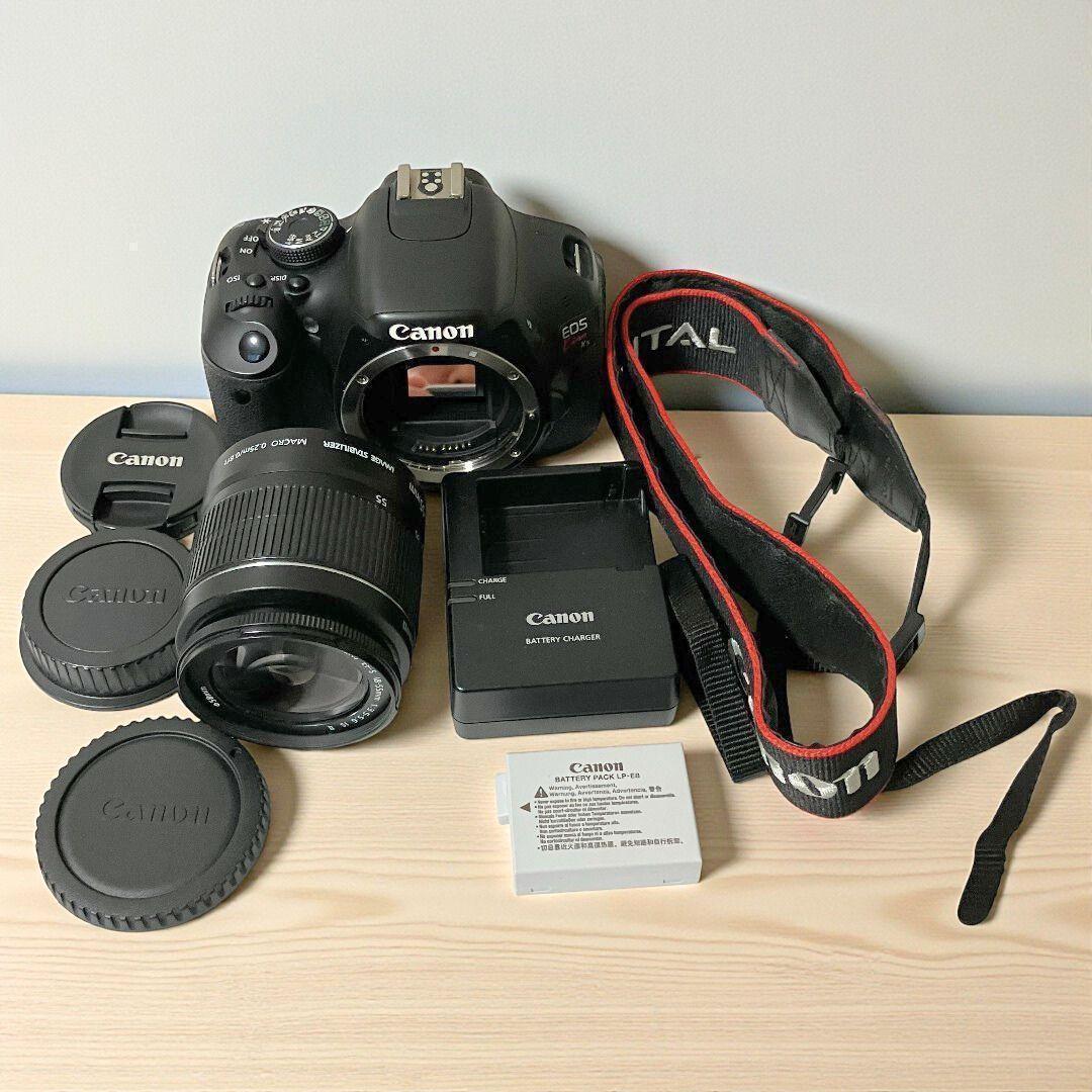 Canon Kiss X5 デジタル一眼レフカメラ/バリアングル液晶/スマホ転送