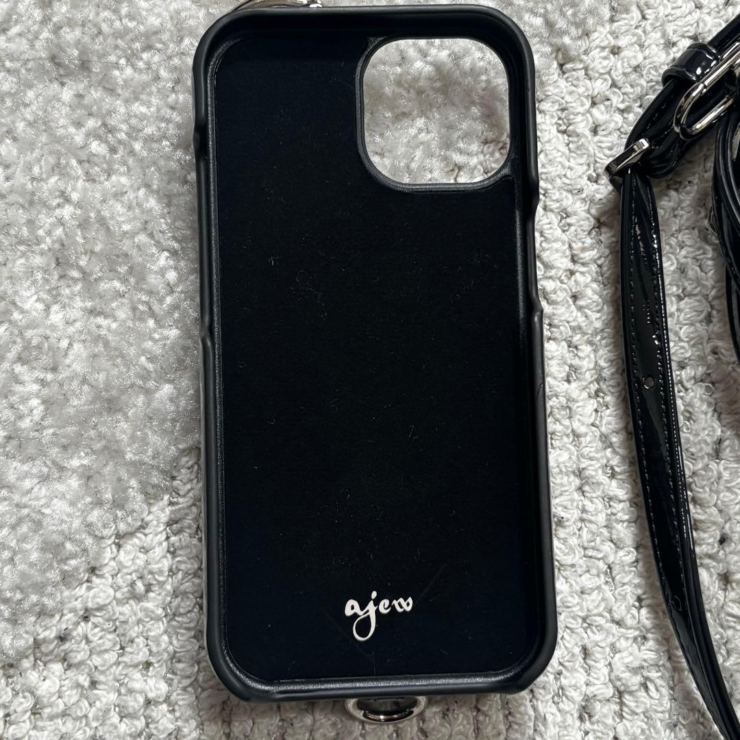 【値下げ不可】Ajew エジューiphone15 ダークグレー　iPhone