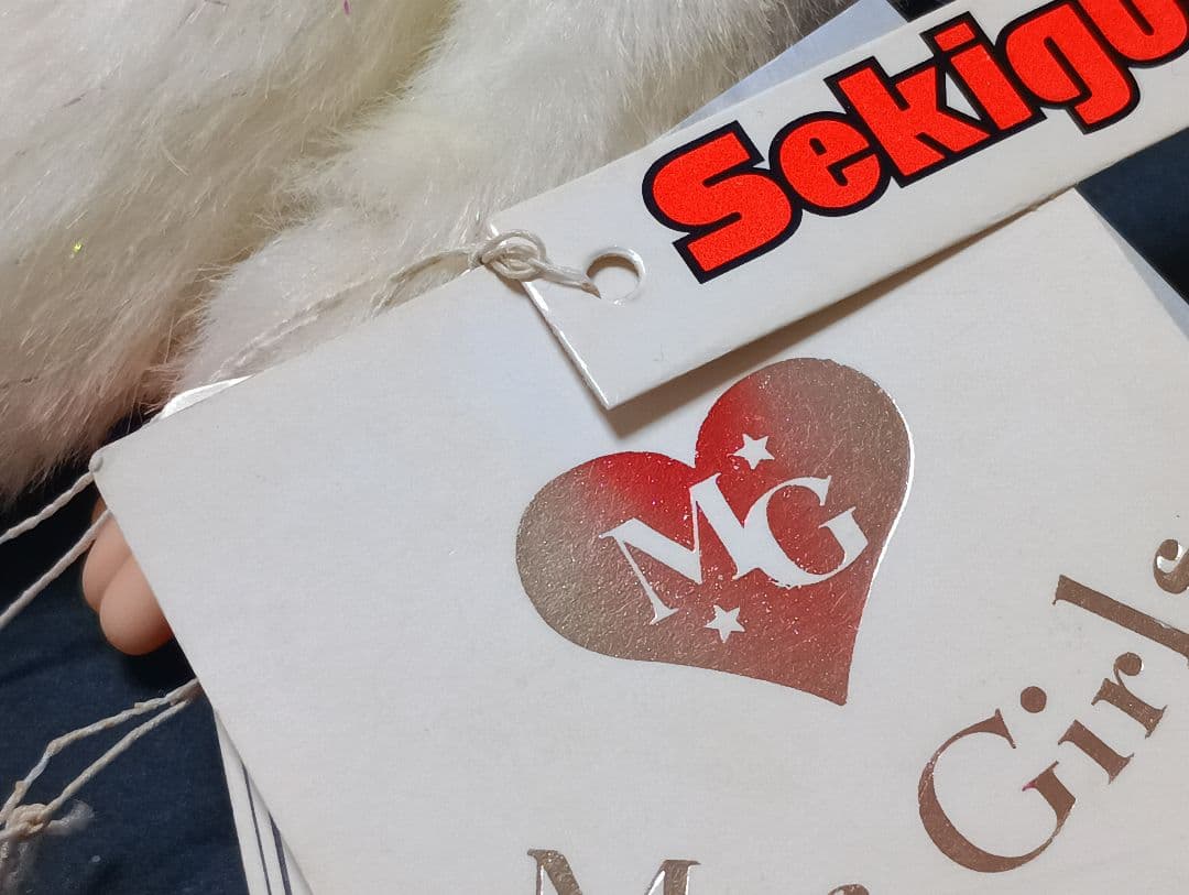 猫*ん様 モンチッチ　MCC GIRLS S ホワイト　女の子　セキグチ