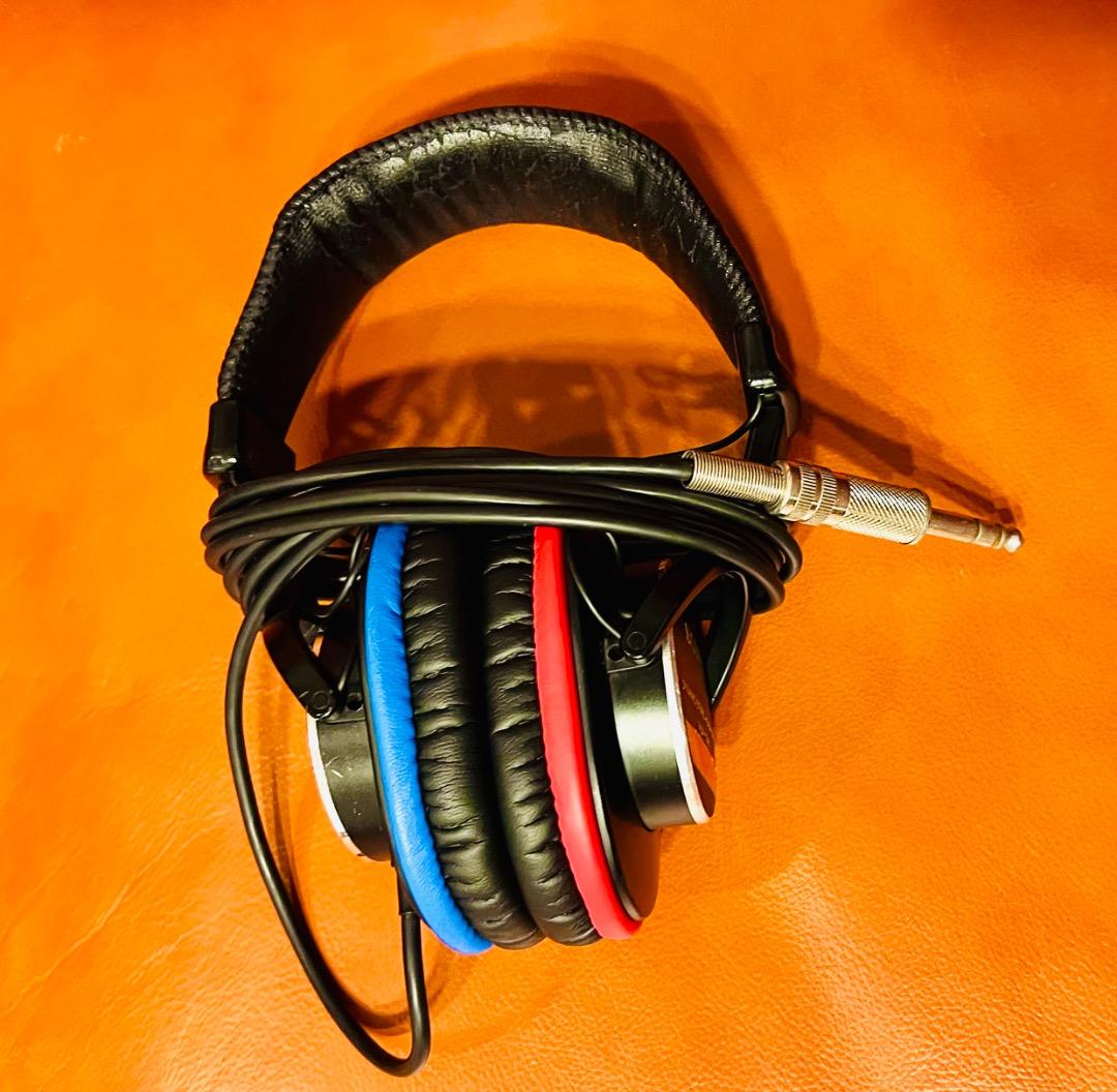 SONY MDR-CD900ST ソニー ヘッドホン ユニット＆パッド交換済み！