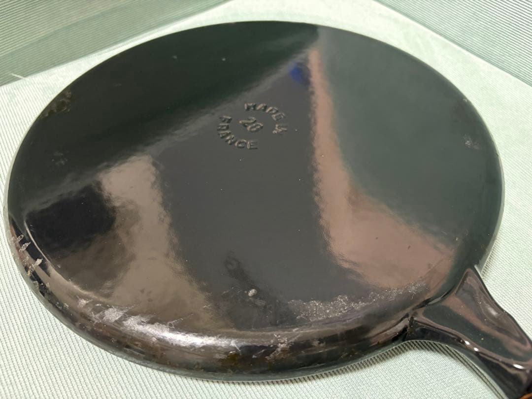 らんらんらんstaub ストウブ/クレープパン 木製ハンドル 28 cm