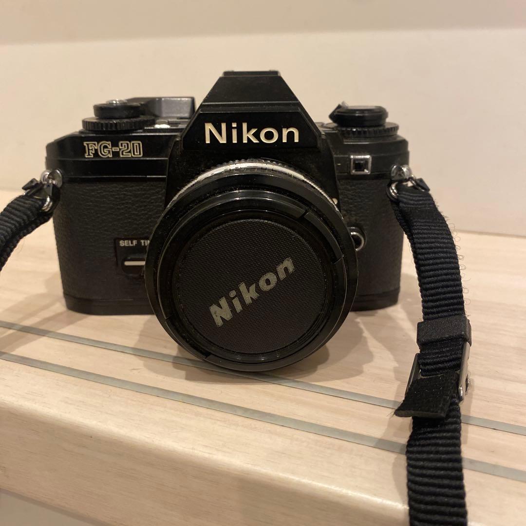 Nikon FG-20 フィルム一眼レフカメラ　動作未確認　ジャンク品
