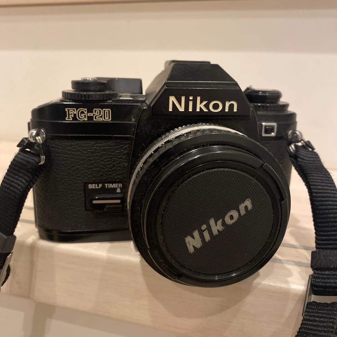 Nikon FG-20 フィルム一眼レフカメラ　動作未確認　ジャンク品
