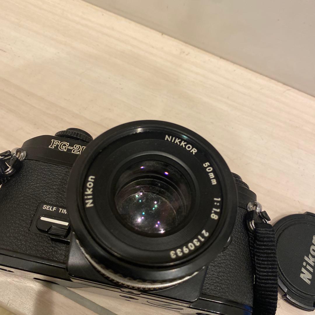 Nikon FG-20 フィルム一眼レフカメラ　動作未確認　ジャンク品