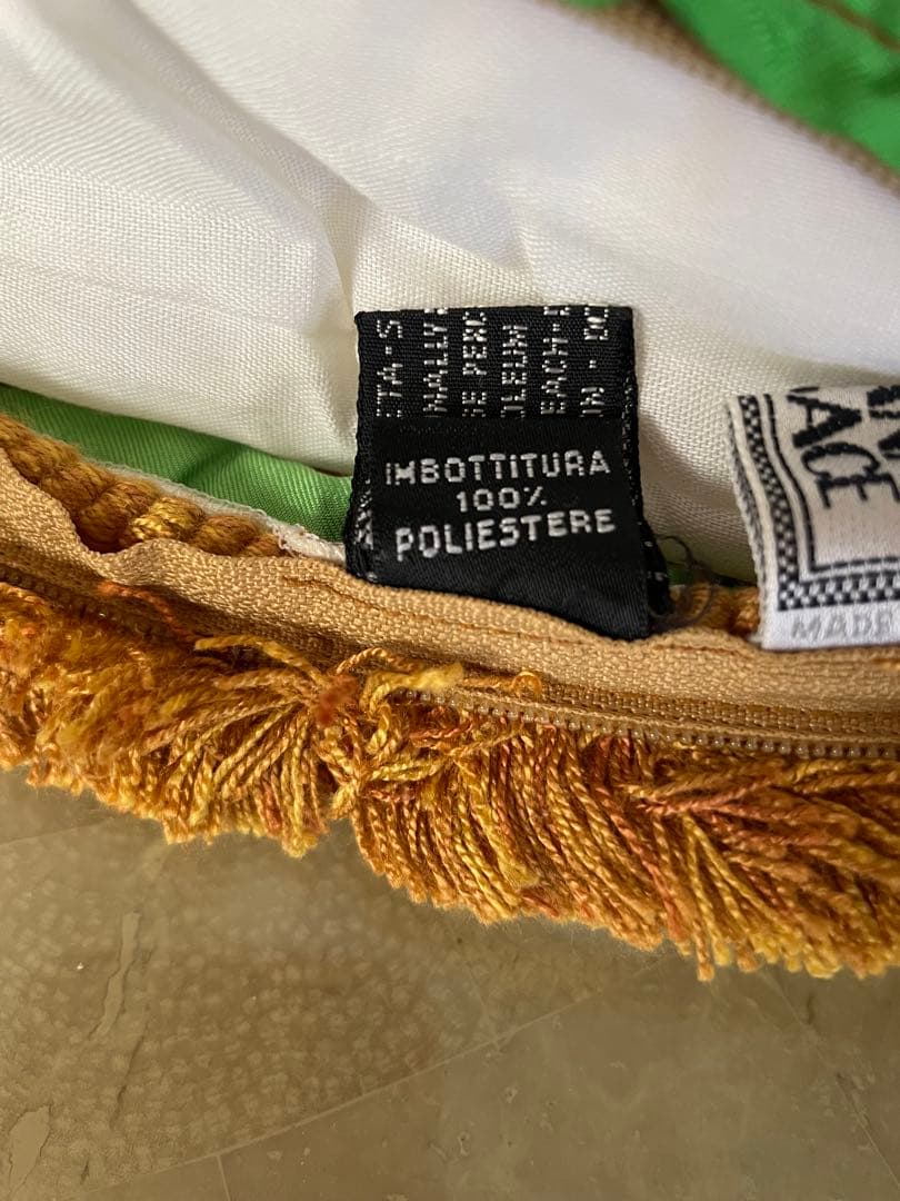 レア貴重‼︎ 価値ある ヴェルサーチ 超特大フリンジ付　 古代ローマ調