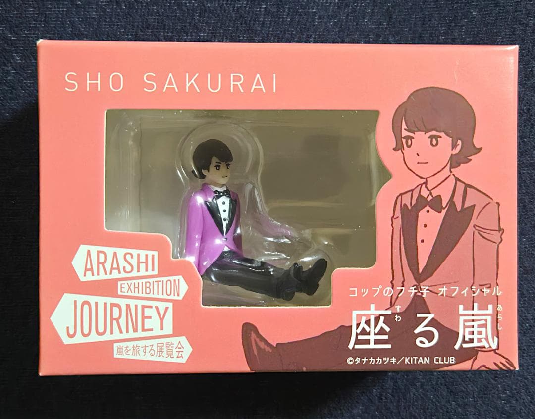 【新品未開封】嵐 ARASHI コップのフチ子 嵐を旅する展覧会 5種セット