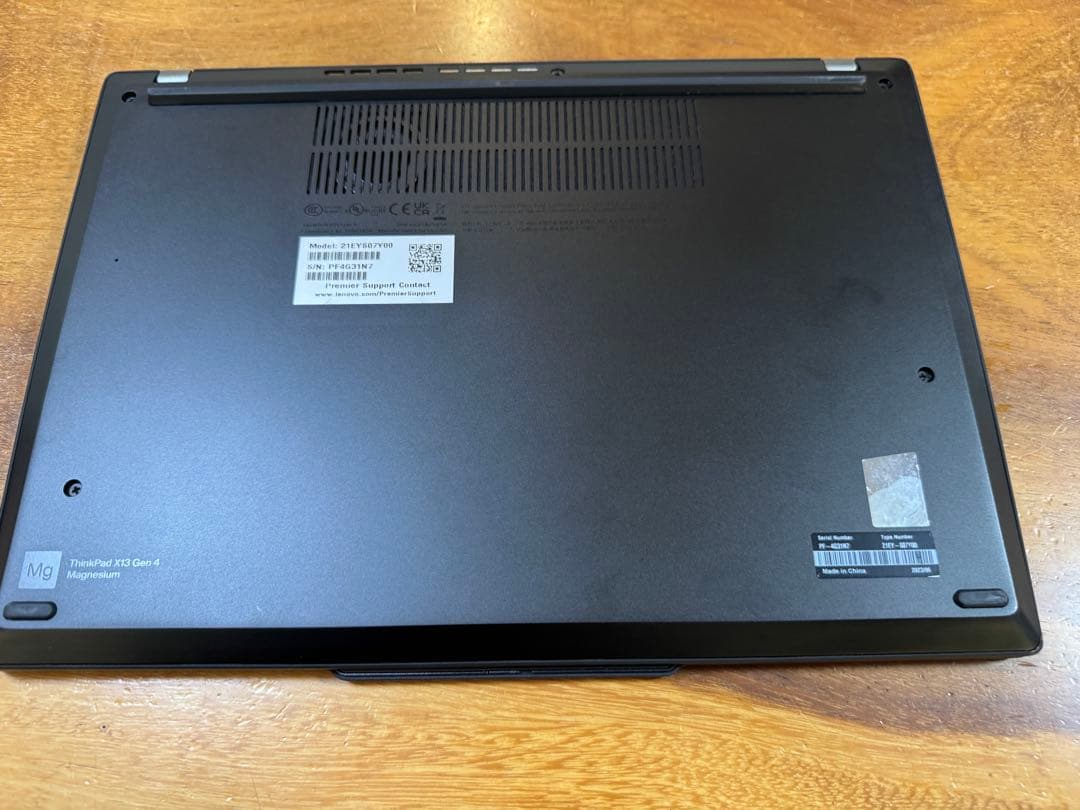 【美品】メーカー保証ThinkPad X13 Gen4 13世代 i5 16GB