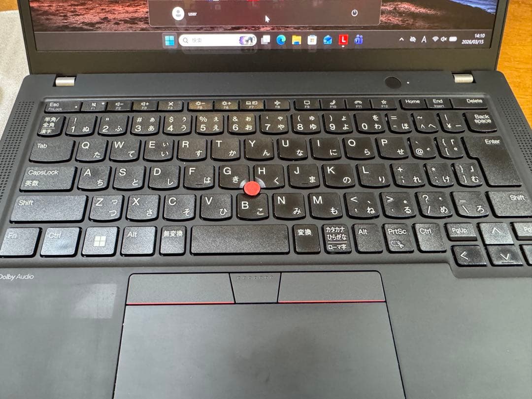 【美品】メーカー保証ThinkPad X13 Gen4 13世代 i5 16GB