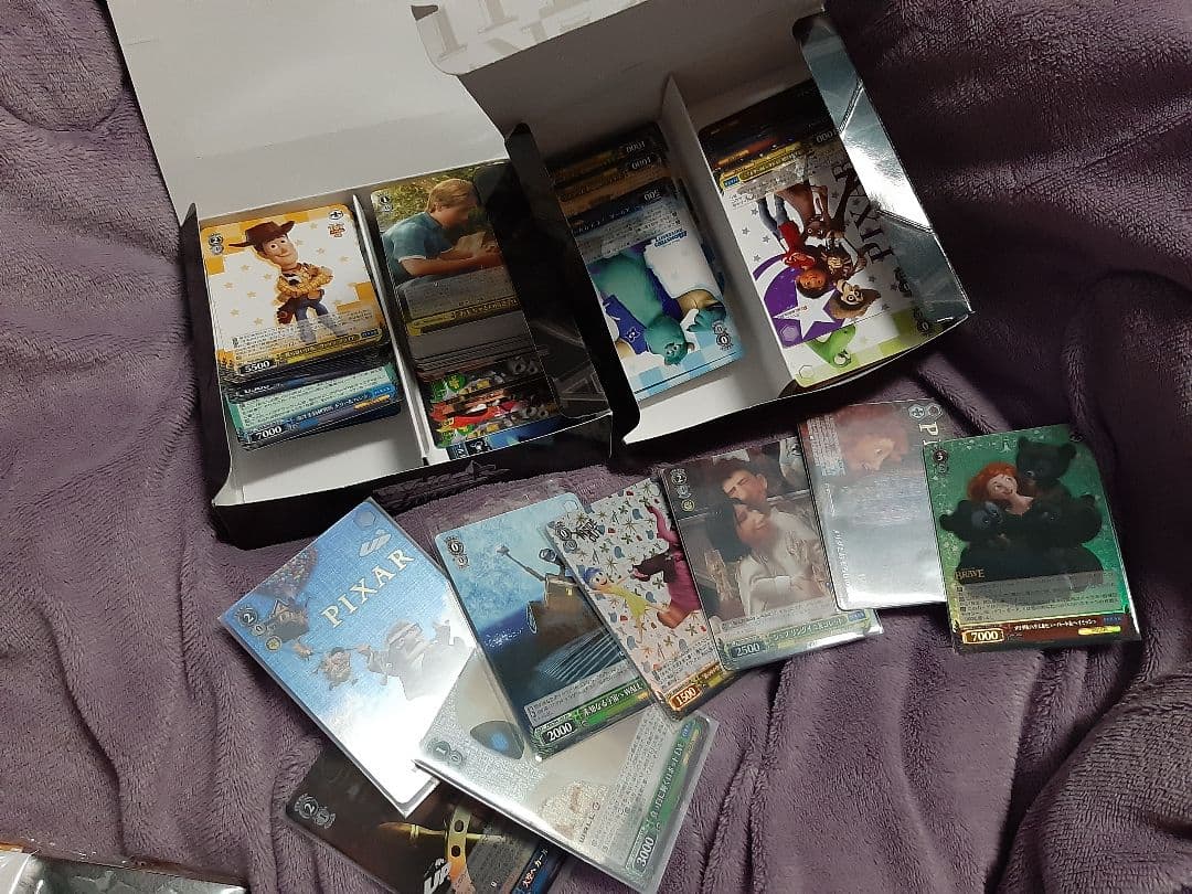 ヴァイスシュヴァルツ　ピクサー　PIXAR サプライ　スリーブ　ストレージ