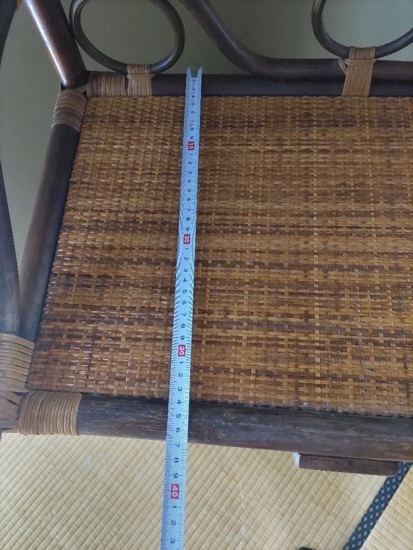 ラタン　ドレッサー　鏡台