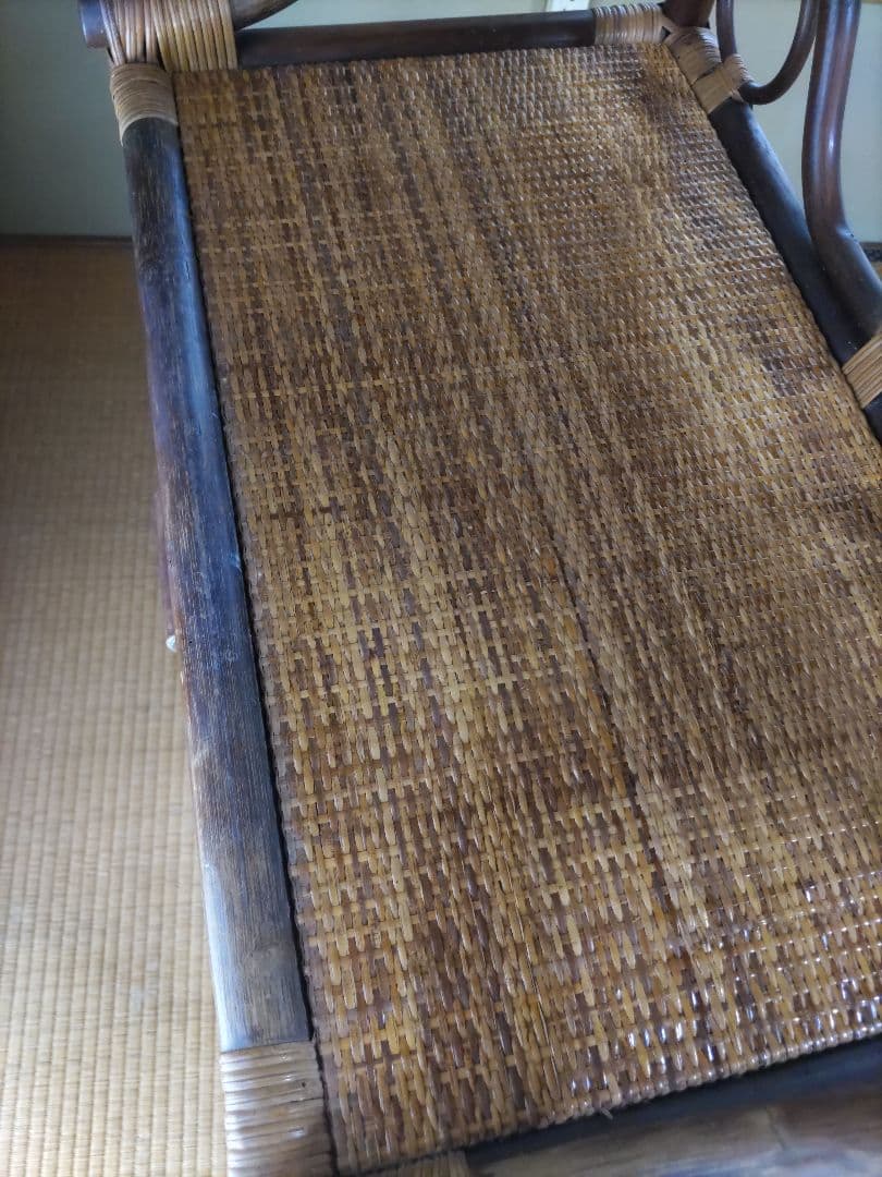 ラタン　ドレッサー　鏡台