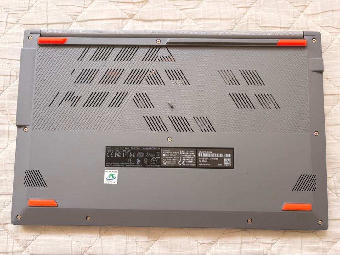Windowsノート本体 ASUS Vivobook Go 15 E1504FA