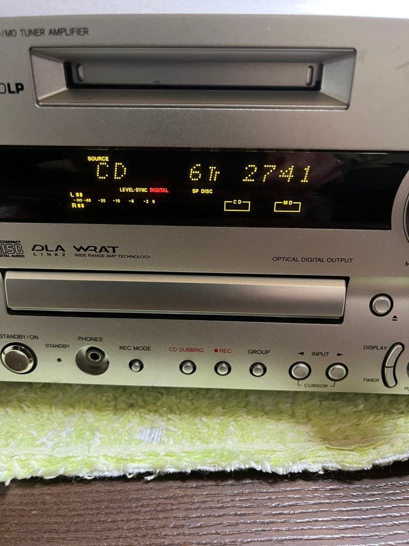 オンキョー CD/MD チューナーアンプ　FR-7GX　動作品