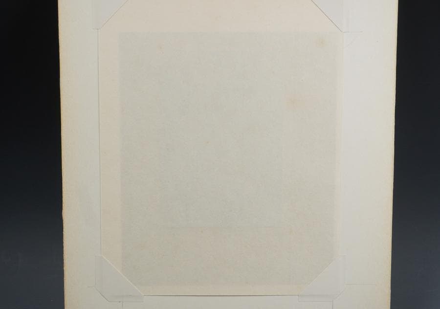 北岡文雄 カポレットの退却 木版画 18/75 1966年