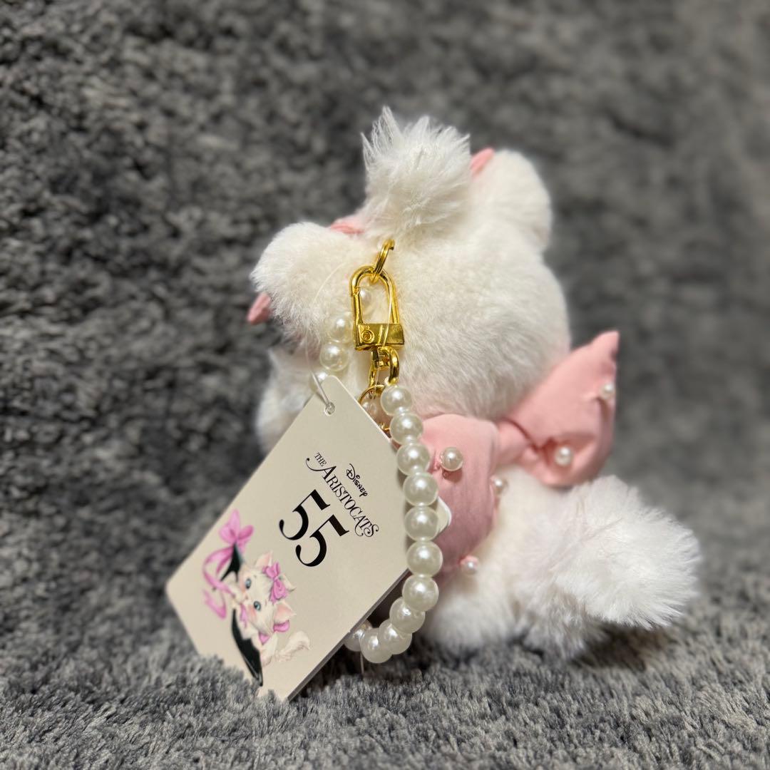 ディズニーストア　おしゃれキャット55周年　ぬいぐるみキーホルダー