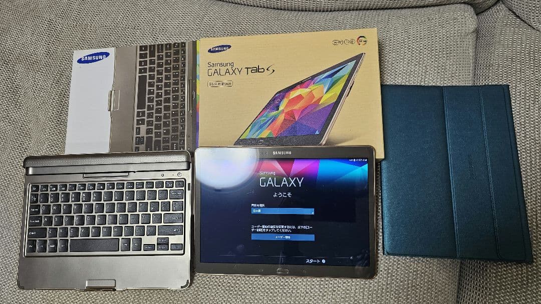 Samsung Galaxy Tab S Bluetoothキーボード