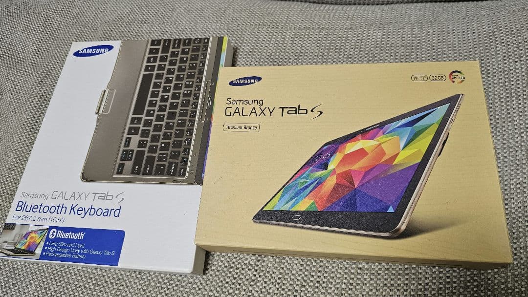 Samsung Galaxy Tab S Bluetoothキーボード