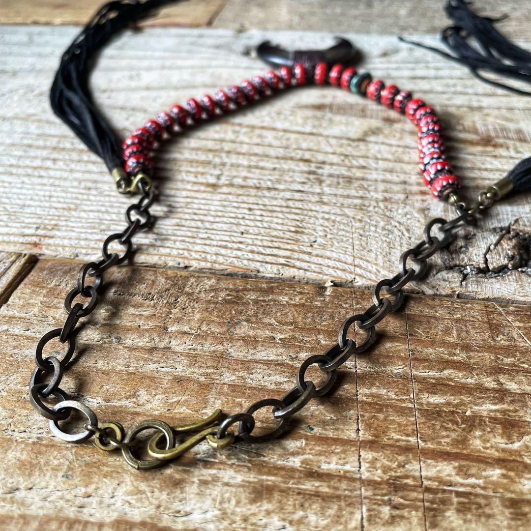 ネックレス・ペンダント Bear's two-claw necklace