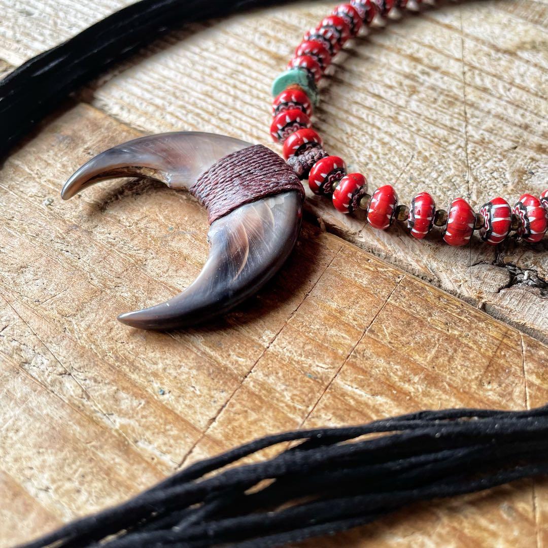 ネックレス・ペンダント Bear's two-claw necklace