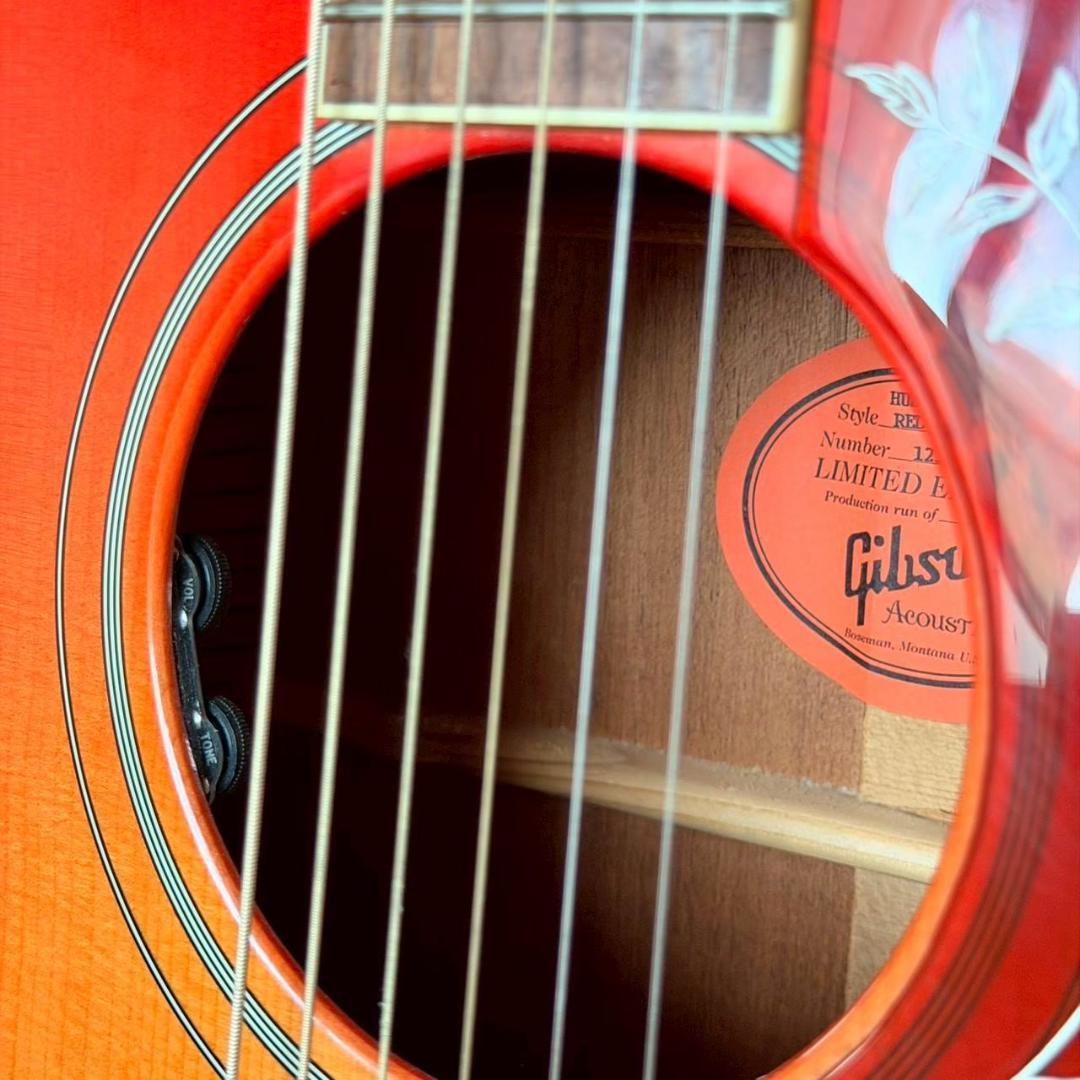 【世界限定50本・現物確認可】Gibson ハミングバード レッドスプルース