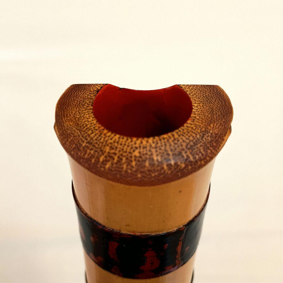 飯田雪洲作の最高級三印管！名製管師の一尺七寸管尺八☆