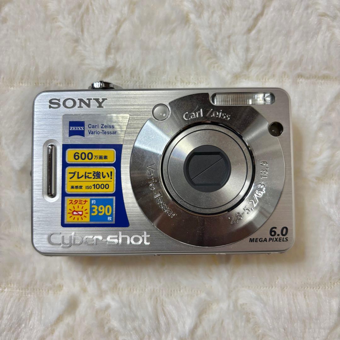美品 SONY Cyber-shot DSC-W50 シルバー