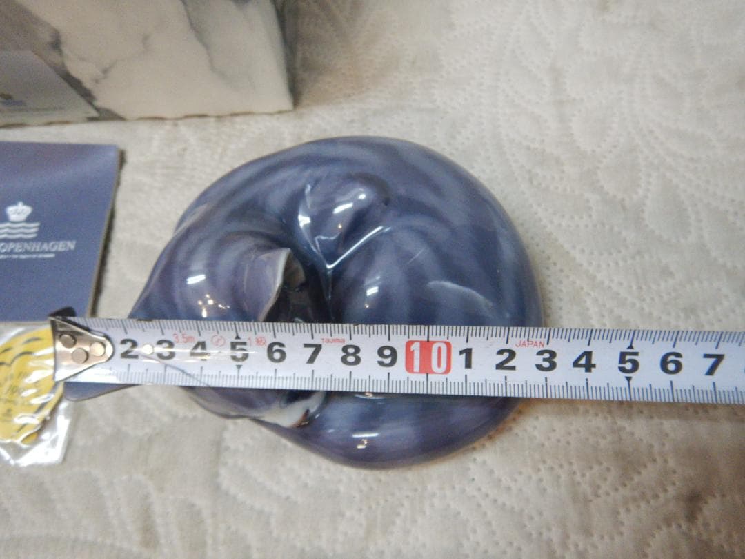  　 猫　ロイヤルコペンハーゲン 置物　未使用