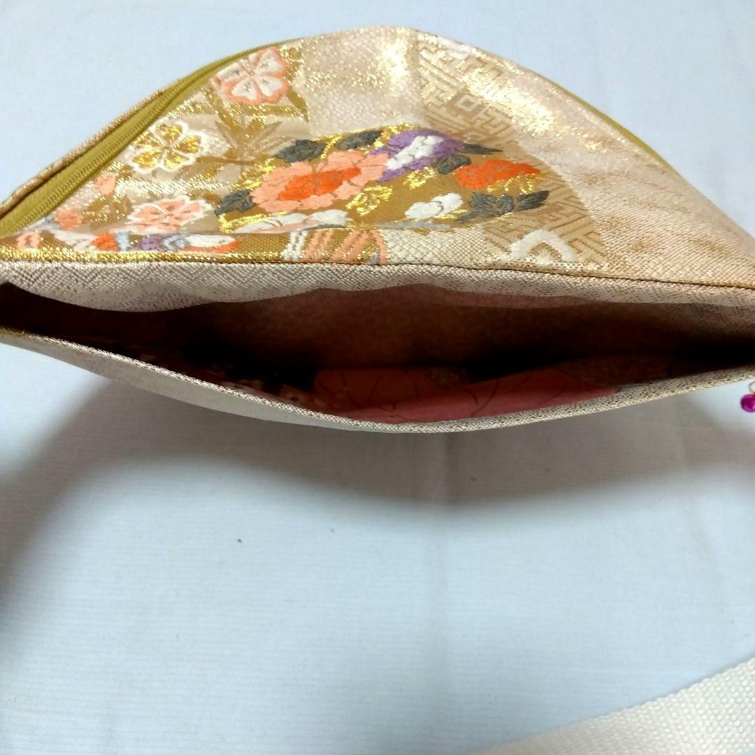 帯リメイク　リュック＆ウエストポーチ